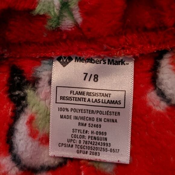 EUC Christmas PJ Pants, 7/8 - Picture 6 of 6